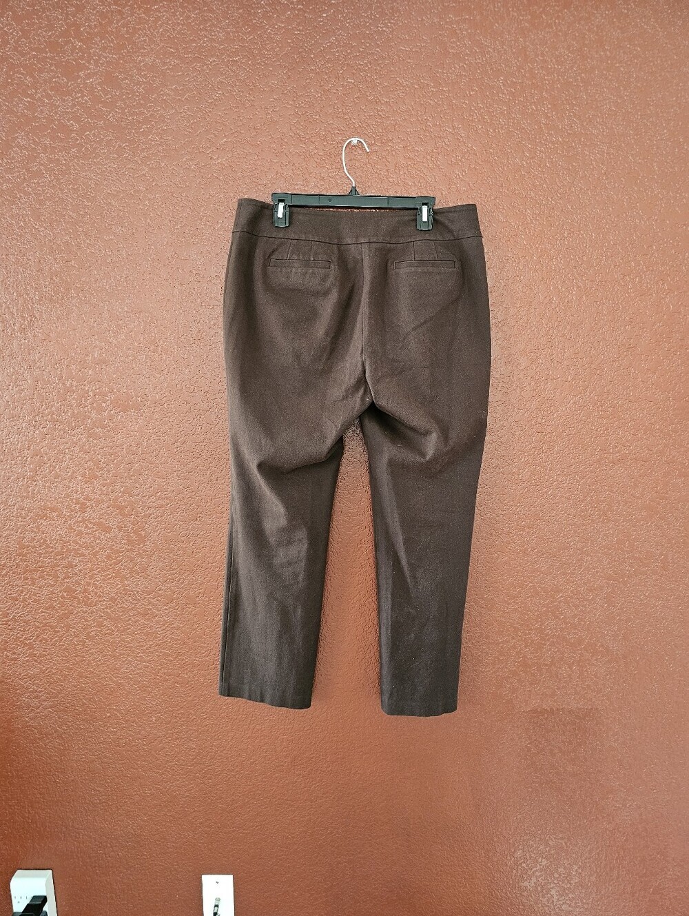Chico's Straight-Leg Trousers in Dark Brown - Picture 4 of 9